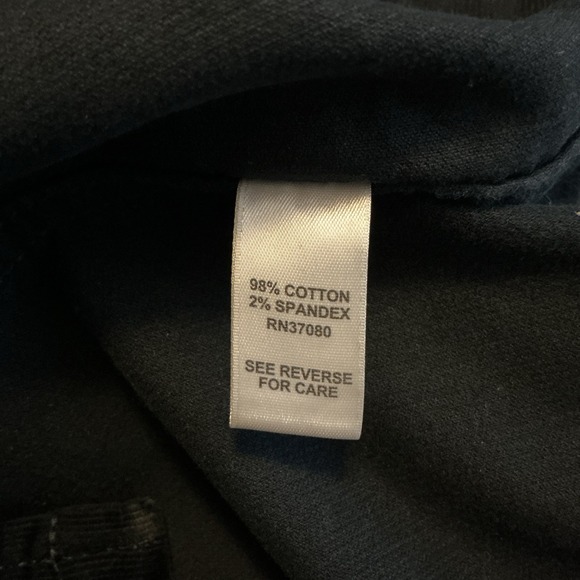 Cato Corduroy Full Button Midi Dress Womens Size 22/24W Navy Western Casual - Picture 5 of 6